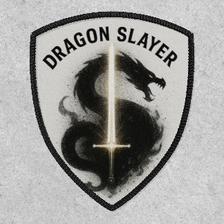 Dragon Slayer Velcro Patch