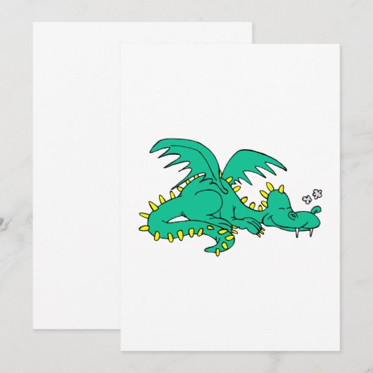 Dragon Sleeping (Front/Back)