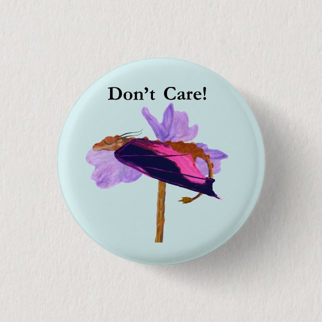 Dragon Sleeping Button (Front)