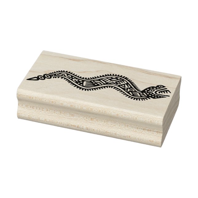 dragon snake art stamp (Stamp)