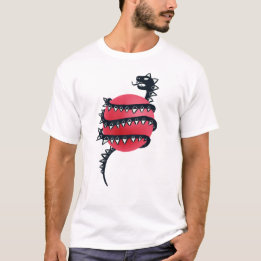 Dragon Snake Goth T-Shirt