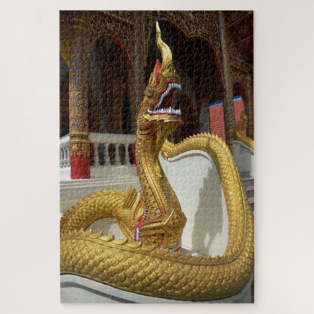 dragon snake puzzle (Vertical)