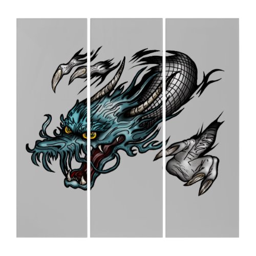 Dragon Soar Triptych