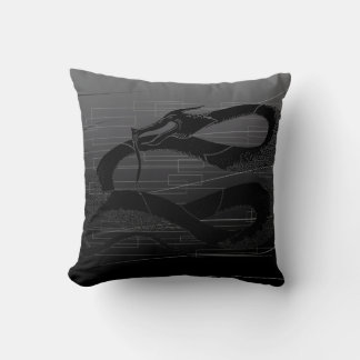 Dragon Soul - Tenebra Throw Pillow
