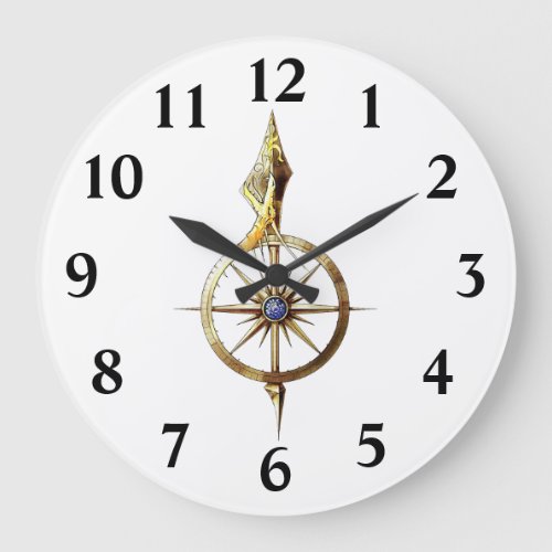 Dragon Spear Large Clock