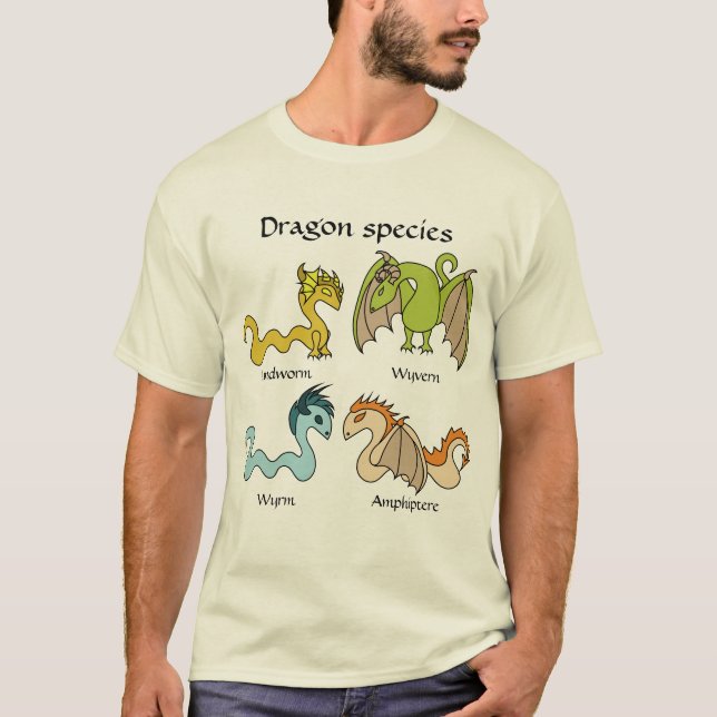 Dragon species T-Shirt (Front)