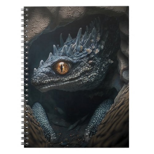 Dragon Spiral Photo Notebook