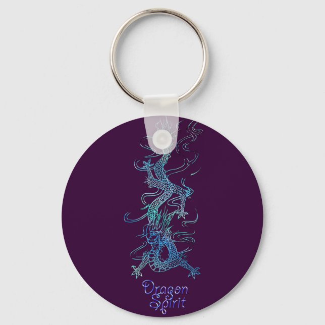 DRAGON SPIRIT Art Collection Keychain (Front)