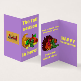 Dragon Squad Thanksgiving Card