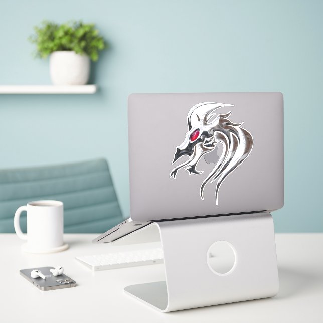 Dragon Sticker (Laptop On Desk)