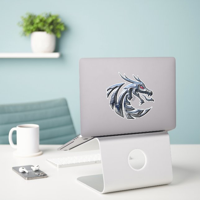 Dragon Sticker (Laptop On Desk)