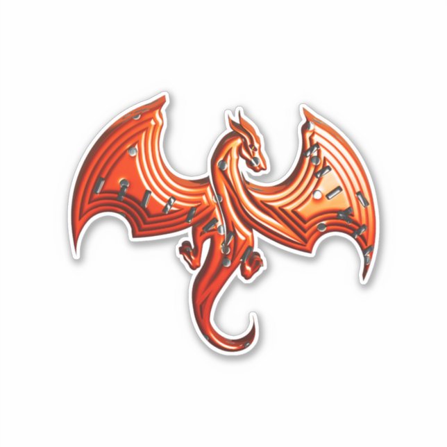 Dragon Sticker (Front)
