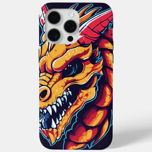 dragon sticker  iPhone 15 pro max case