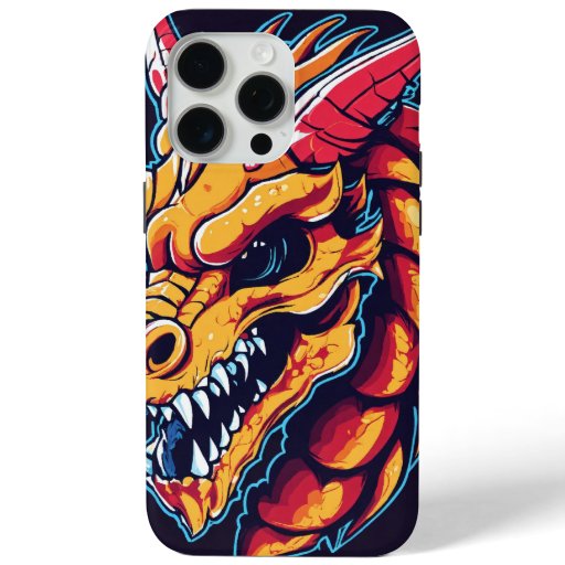 dragon sticker  iPhone 15 pro max case