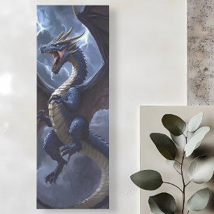 Dragon Storm Fantasy Book Lover gift Bookmarks