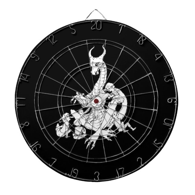 Dragon Storytime Dartboard With Darts (Front)
