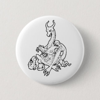Dragon Storytime Pinback Button