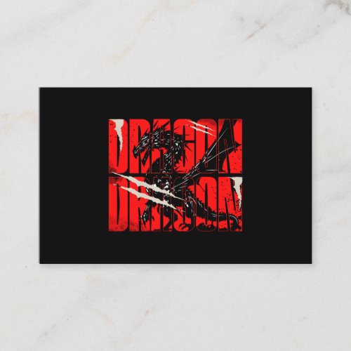 Dragon Streetwear Business Card
