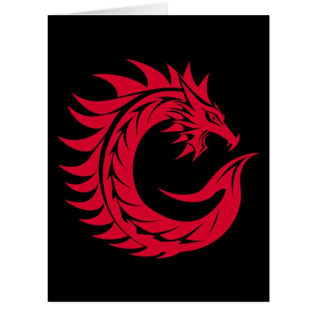 Dragon Styled Letter C, Dragon Alphabet, Monogram (Front)