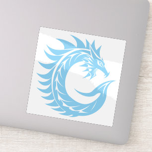 Dragon Styled Letter C, Dragon Alphabet, Monogram Sticker