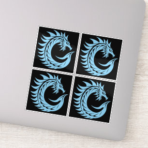 Dragon Styled Letter C, Dragon Alphabet, Monogram Sticker