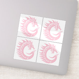 Dragon Styled Letter C, Dragon Alphabet, Monogram Sticker