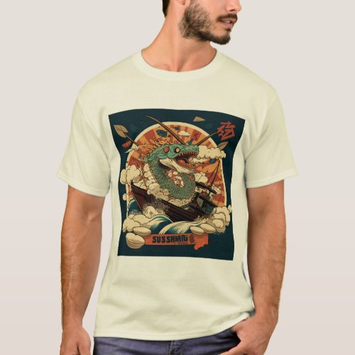 Dragon Sushi T_shirt