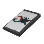 Dragon Swan of Love Trifold Wallet