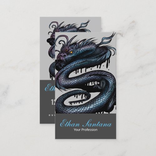 Dragon Swirl Business Card