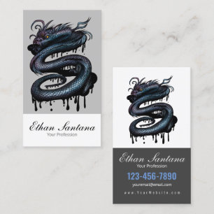 Dragon Swirl Business Card