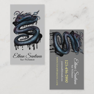 Dragon Swirl Business Card