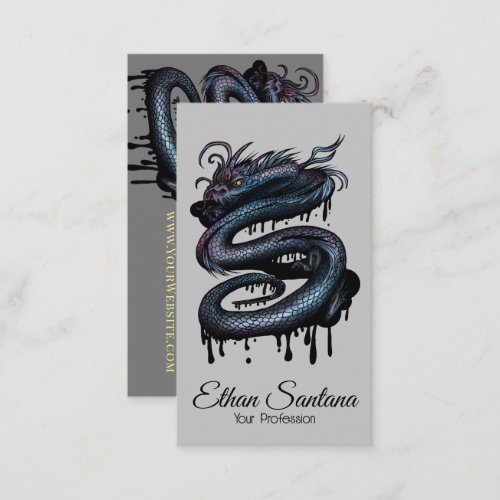 Dragon Swirl Business Card