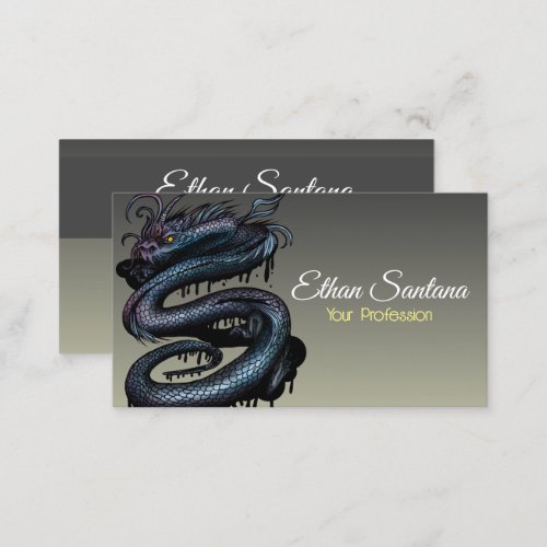 Dragon Swirl Business Card