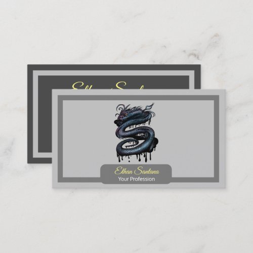 Dragon Swirl Business Card