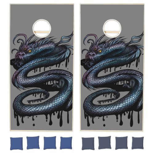 Dragon Swirl  Cornhole Set