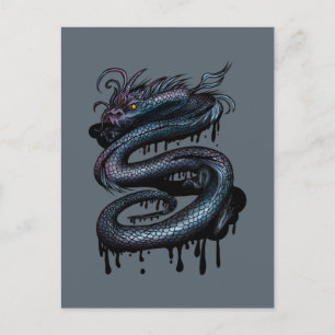 Dragon Swirl Postcard