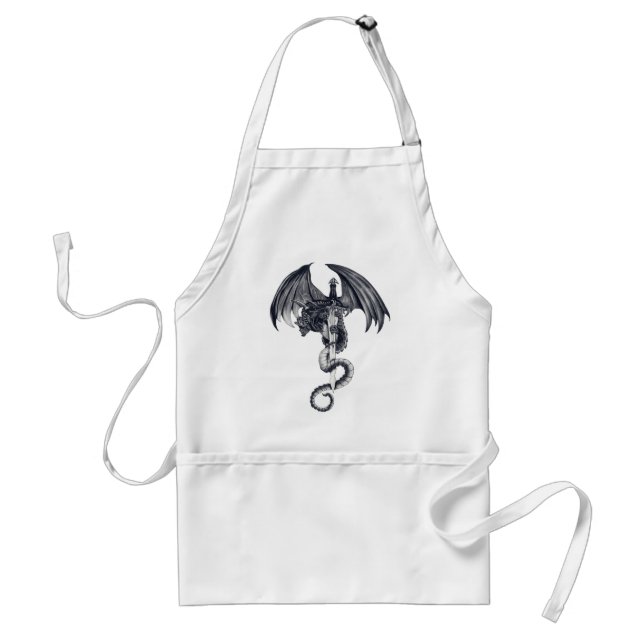 Dragon & Sword Apron (Front)