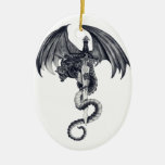 Dragon &amp; Sword Ornament at Zazzle