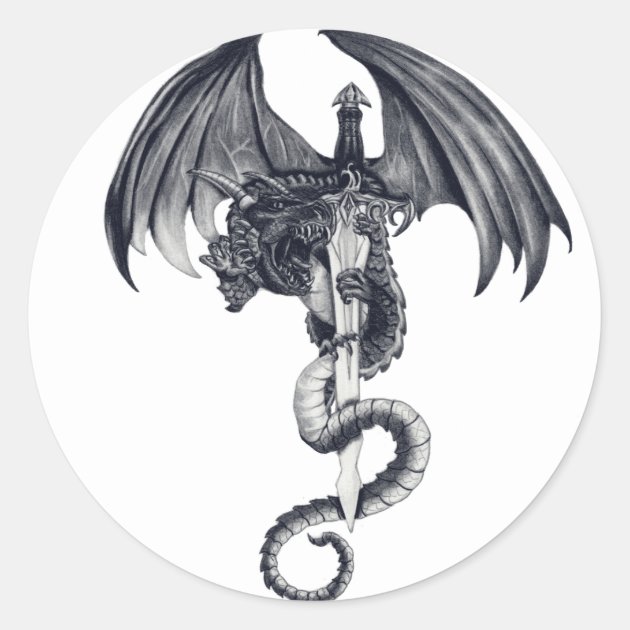 Dragon Sword - Michela - Drawings & Illustration, Fantasy & Mythology,  Mythology, Other Mythology - ArtPal