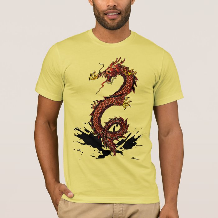 DRAGON T-SHIRT FOR MEN | Zazzle