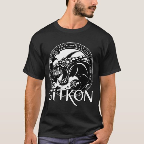 Dragon T_Shirt  GitKon The Fellowship of Code