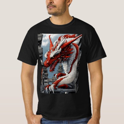 dragon T_shirts For Men Wear The Power
