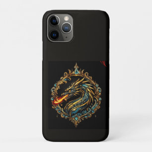 Dragon Table Tennis Paddle Fantasy Dragon Sports iPhone 11 Pro Case