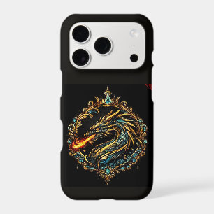 Dragon Table Tennis Paddle Fantasy Dragon Sports iPhone 17 Pro Case