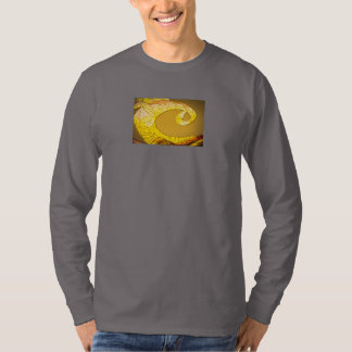 dragon tail gold color T-Shirt