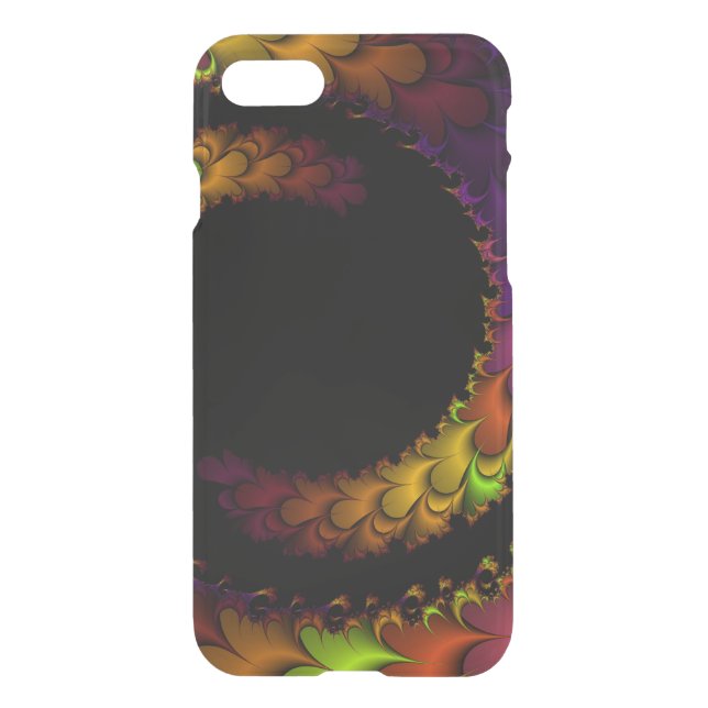 Dragon Tail iPhone 7 Clearly™ Deflector Case (Back)