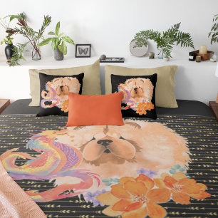 DRAGON-TALEZ Chow Year of the Dragon Duvet Cover