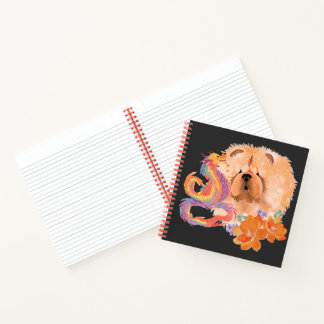 DRAGON-TALEZ CHOW Year of the Dragon Notebook