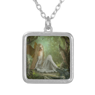 Dragon Tamer Silver Plated Necklace