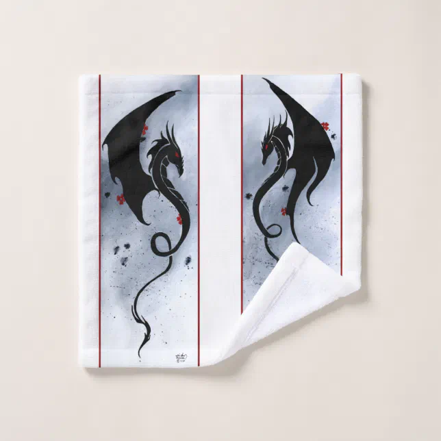 Dragon Tapestry Bath Towel Set Zazzle